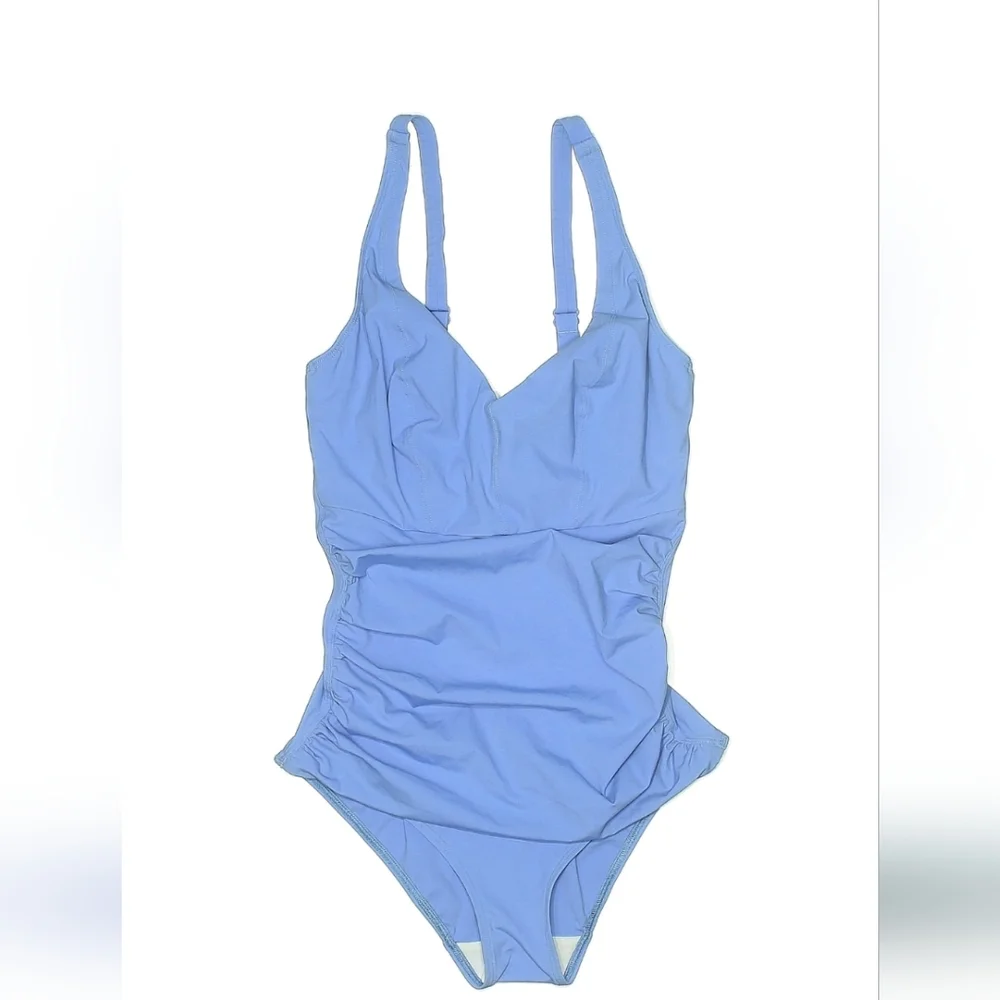 🌊 Empreinte Blue Sculpting One-Piece Swimsuit | EU 36/US 32D | French Designer